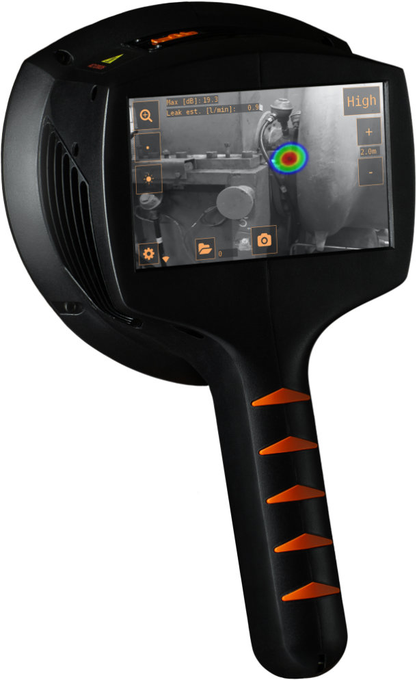 Kamera für statische Entladung: Akustische Kamera NL Acoustics PD - Korona-Kamera
